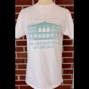 The Art Institute of Chicago White Hanes T-shirt